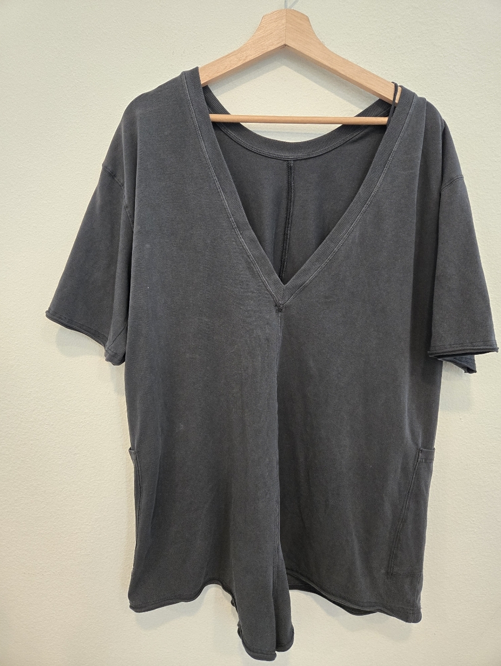 Free People Movement Hot Shot Tee Romper Black Size Small New - Picture 7 of 11